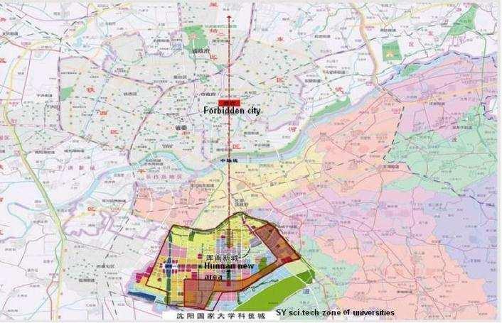 Getting real: Details on potential Park in Shenyang Shenyang SUP Detailed Location The SUP is located in the core area of New Hunnan Town of Shenyang The center of Shenyang