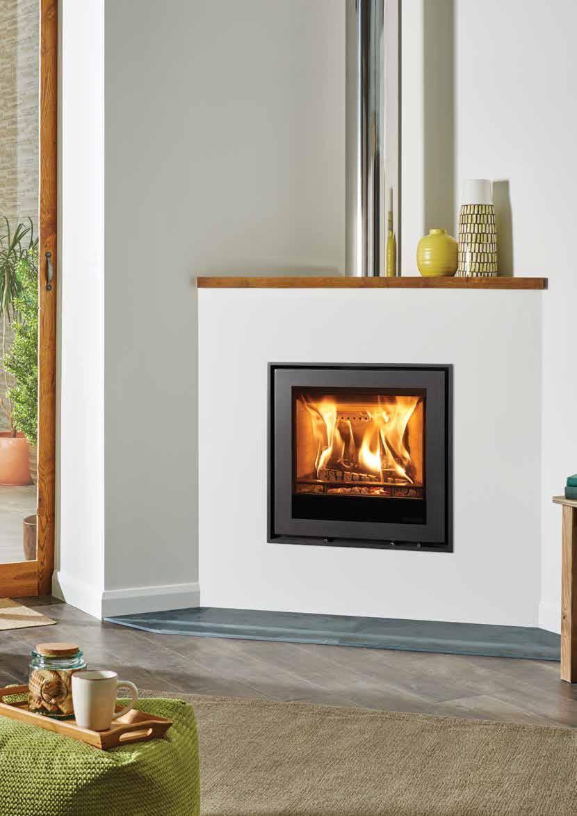 Stovax Elise 540 Woodburning fire with Four Sided