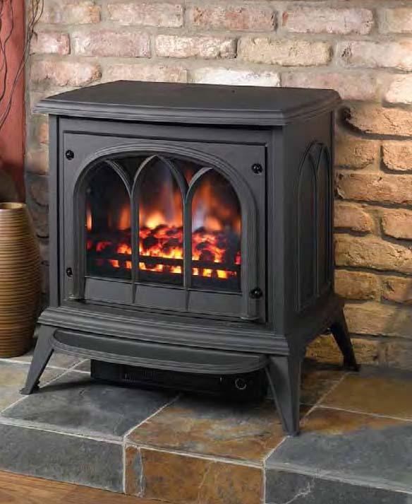 freedom to enjoy the style and comforts of this magnificent stove throughout your home.