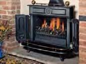 In addition to being able to adjust the flame height and heat output, this model includes a