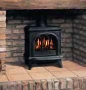 So there is a version of this authentic stove with beautiful tracery windows, that will