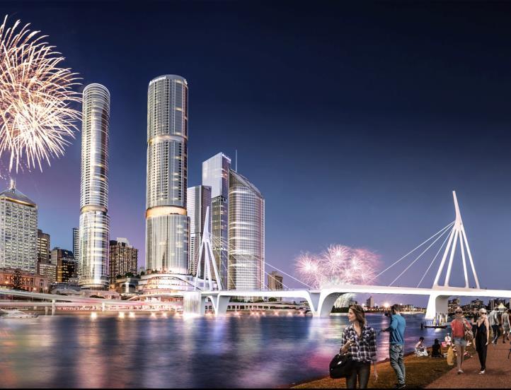 Queen s Wharf Brisbane Proposal Greenland / Crown s plans for Queen s Wharf Brisbane A landmark entertainment and tourism destination for Brisbane and Queensland 10,000 new jobs and apprenticeships
