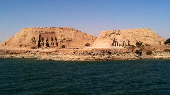 The Temple of Abu Simbel at