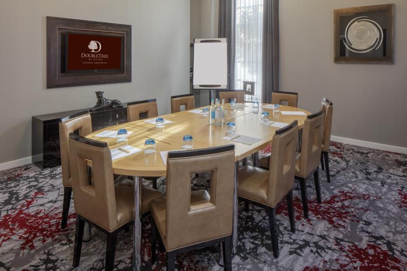 Our Boardroom is filled up with natural daylight and provides a perfect backdrop for confidential