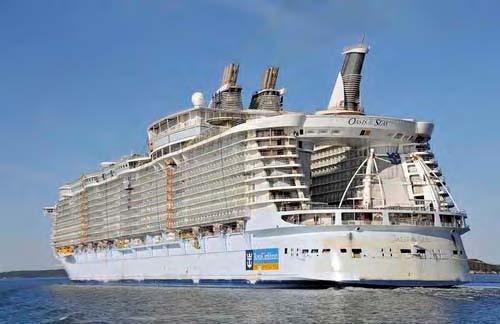 Exhibit 2-8: Sample of Large Cruise Ship Types Sources: www.cruisecommunity.