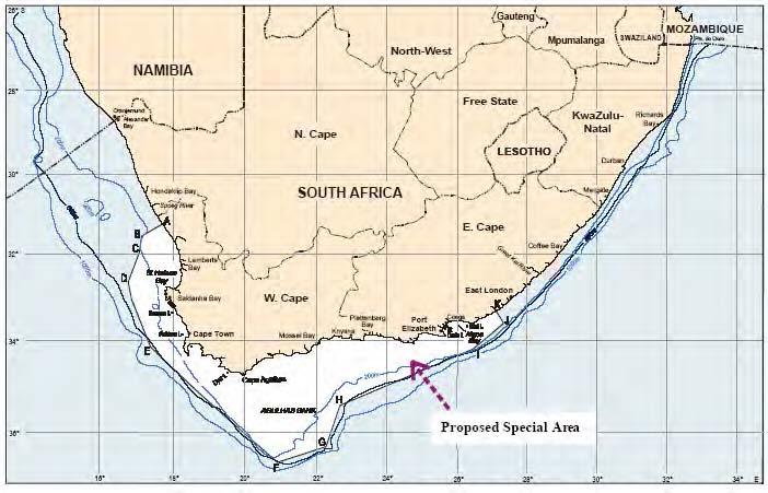 Exhibit 5-4: Location of Different Types of MPAs in South Africa Source: Lombard et. al.