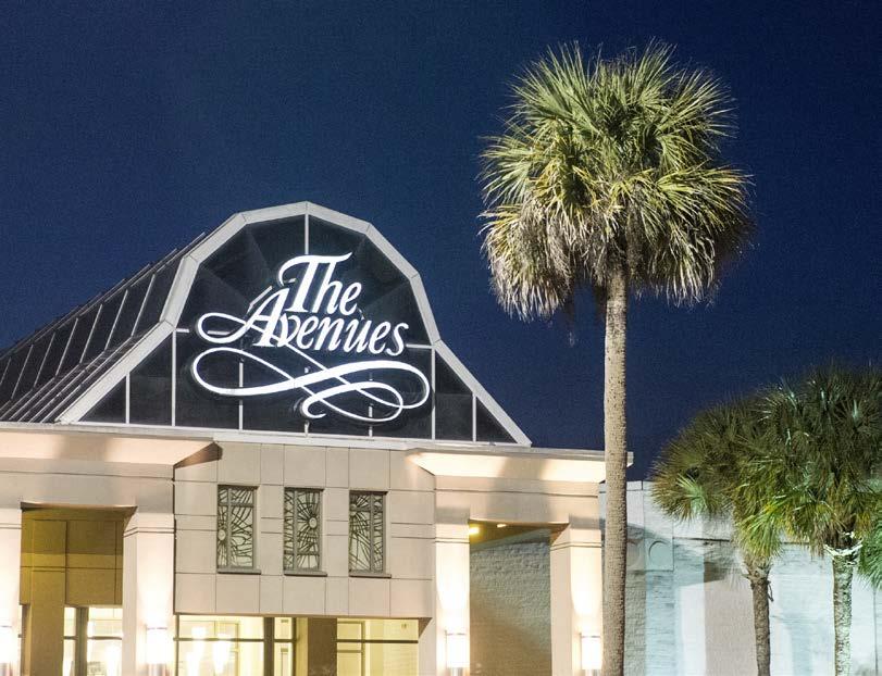TRENDY AT EVERY AGE The Avenues is Jacksonville s fashionable shopping destination for the whole family.