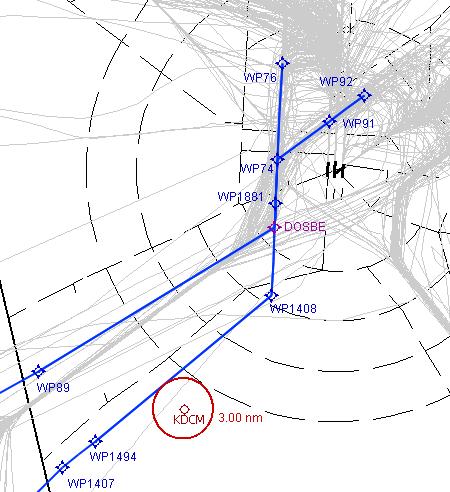 The following two graphics illustrate the considerations and altitude constraints for the proposed primary and offload RNAV STARs for both south and north flow operations.