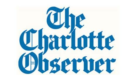 Press Visits Charlotte Observer - 122,000 circulation
