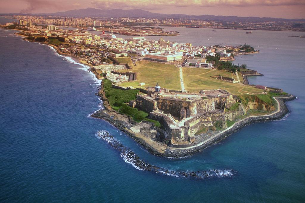 Its Old San Juan neighborhood features colorful Spanish colonial buildings and El Morro and La Fortaleza, massive, centuries-old fortresses. Philipsburg, St. Maarten St.