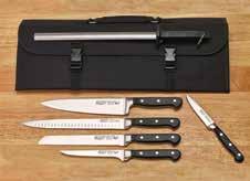 Acero Chef's Knives ITEM DESCIPTION BLADE UOM CASE KFP-60 Chef's Knife 6" L Each 6/36 KFP-80 Chef's Knife 8" L Each 6/36 KFP-100 Chef's Knife 10" L Each 6/36 KFP-120 Chef's Knife 12" L Each 6/36