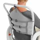 Accessories Soft back support 80209225 Adjustable with velcro straps.