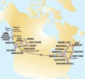 Gratuities INCLUDED valued at $470pp FREE Airport Transfers valued at $150pp 7-Night Cruise aboard Holland America ms Zuiderdam roundtrip from Vancouver (Earlybear upgrade to Outside Stateroom) 9-Day