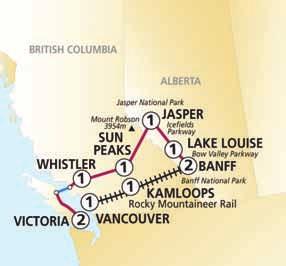 On arrival at Victoria Airport you will be met and transferred^ to your hotel in the heart of Victoria, British Columbia s beautiful capital city.