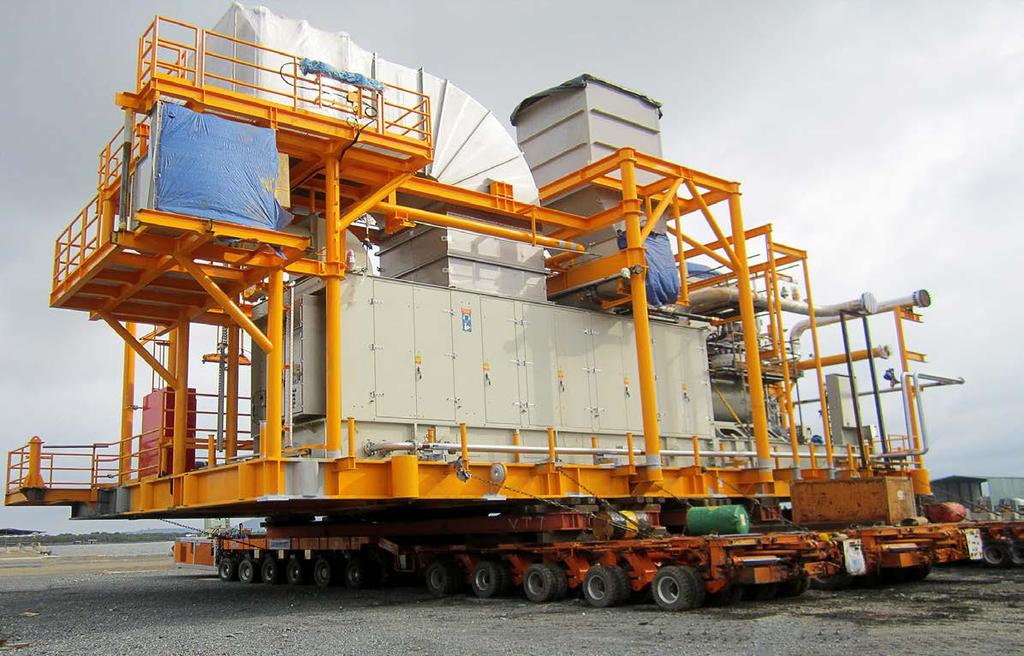 10 11 PTSC M&C WAS AWARDED DUA SUBSEA DEVELOPMENT PROJECT UPGRADING RONG DOI BOOSTER COMPRESSOR Rong Doi Booster Compressor is one of the projects developed by Korean National Oil Corporation (KNOC)