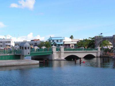 Copyright by GPSmyCity.com - Page 4 - C) Chamberlain Bridge (must see) The Chamberlain Bridge is a bridge in Bridgetown, the capital and largest city of the nation of Barbados.