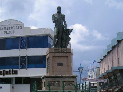 Copyright by GPSmyCity.com - Page 6 - Upper Broad Street and National Heroes Square to the south; strategically at the heart of the capital city Bridgetown.