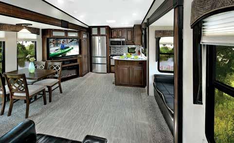 Your journey upstairs is highlighted by a more spacious bathroom, increased walking space around your optional king-sized bed, and superior headroom at the master