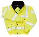 Smart Guard High-Vis Bomber Jacket Manufactured to EN471 Class 3:2, Polyester outer