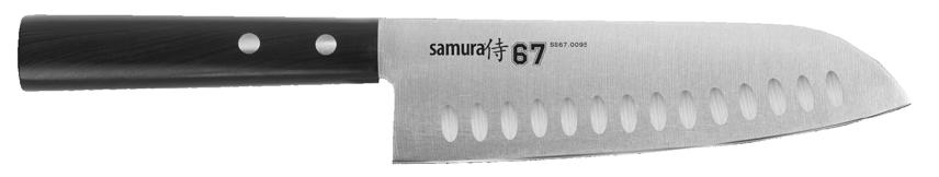 Double-sided European sharpening SS67-0055 НОЖ ХЛЕБА 215 MM / 7.7 The hardness of steel is 59 HRC SS67-0085 CHEF'S KNIFE 208 MM / 8.