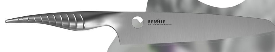 between the handle and the blade SRP-0085 CHEF'S KNIFE 200 MM / 7.