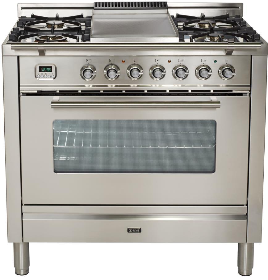 55 Convection Bake Convection Broil Power Rating 3,700 Watts Oven Temperature Range 75-525 Racks 2 35 ⁷ ₁₆ w/o Backguard 35 ¾ 37 of Backguard 2 ⅜ 23 ⅝ with Backguard 25 ½ Weight (lbs.