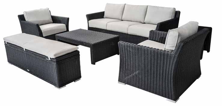 50 BRANTWOOD SECTIONAL The Brantwood sectional deep seating patio set