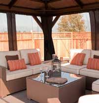 61 GRANADA BY VISSCHER NEW! The Granada by Visscher is our largest enclosed outdoor gazebo in our program.
