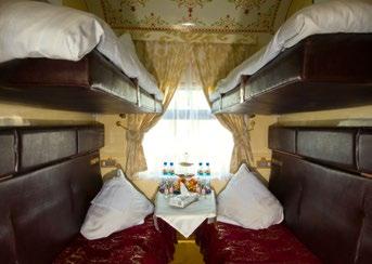 THE ORIENT SILK ROAD EXPRESS GET TO KNOW YOUR PRIVATE TRAIN The Orient Silk Road Express private train is your ticket to an unforgettable journey.