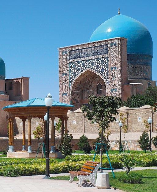 became a UNESCO World Heritage Site for its well-preserved monuments, like Timur s White