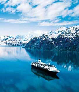 Alaska cruise packages depart from Vancouver, BC, Canada.