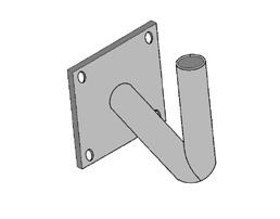 pole topper, 2-3/8 mount Kit includes: Tenon topper, pole set screws, and mounting hardware
