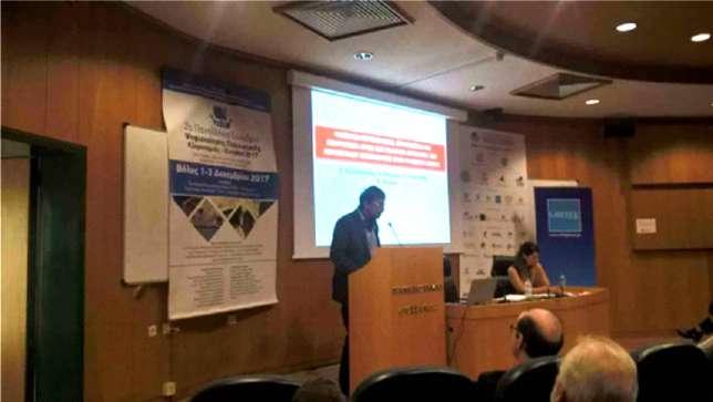 Instants from the presentation of DEN-CuPID at Euromed 2017, University of Thessaly On the 3rd of December 2017 Yorgos Tzedopoulos and Aphrodite Kamara from Time Heritage presented DEN-CuPID at