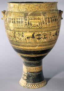 Greece Decorated vases: from geometric to red figure, humanism, strategies of visual