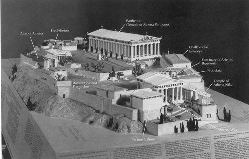 The Acropolis - political background: Greeks vs.