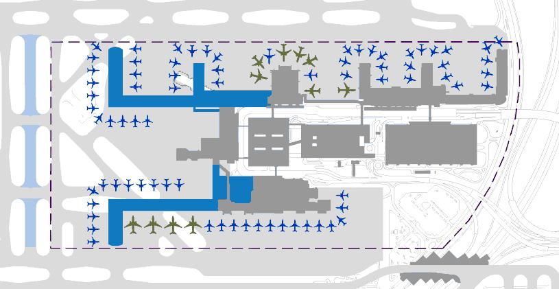 Short Listed Terminal Concepts Phase 2/3 Development (83-85 Gate Complex) (PRELIMINARY DRAFT) WORK IN PROGRESS - FOR DISCUSSION PURPOSES ONLY Concept 1 Short-listed (from those considered): Develop