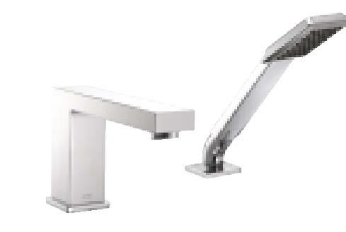 They coordinate with bathroom sink faucets as well as showers, providing a