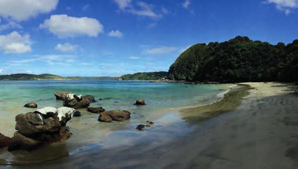 stunning coastlines, birds, scenery and landforms. The island is also home to New Zealand s southernmost Great Walk the 3-day Rakiura Track. Visit www. doc.govt.