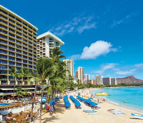 Renew your vows Hawaiian style right on Waikiki Beach. Savour a sunset with artisan tastings and local craft beer at the Voyager 47 Club Lounge.