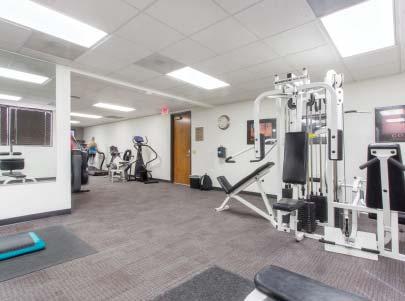 CAMPUS AMENITIES Fitness center Come