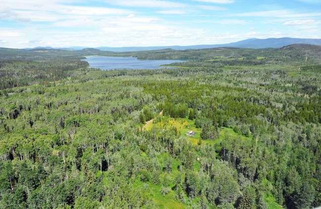 Private Lakefront Retreat! Own over 7000 ft. on Secret Fishing Spot Omineca Region, British Columbia 465 acres on the northwest shore of Day Lake, approx. 23.61 miles (38 km) northwest of Burns Lake.