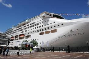 CRUISE SHIPS ARE GETTING LARGER 1 ship