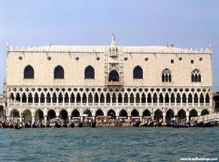 Doge's Palace Palazzo Ducale, also on St. Mark's Square, is the most impressive building in Venice and well worth a tour.