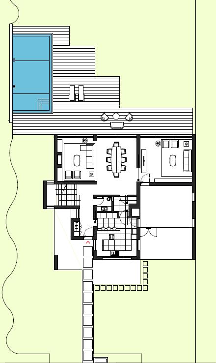 EDITION VILLA T2 T2 - Villa 82 Interior Area Ground floor m2 Hallway 6,96 Living room 44,44 Toilet 3,40