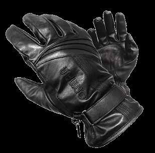throughout the glove including double protected fingers and