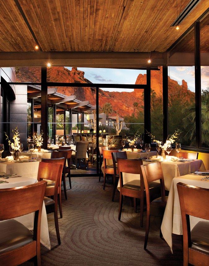 Stroll through the wine corridor, exhibiting nearly 1,000 bottles and a sommelier station, to reach Praying Monk which makes the most of Scottsdale s beautiful weather.