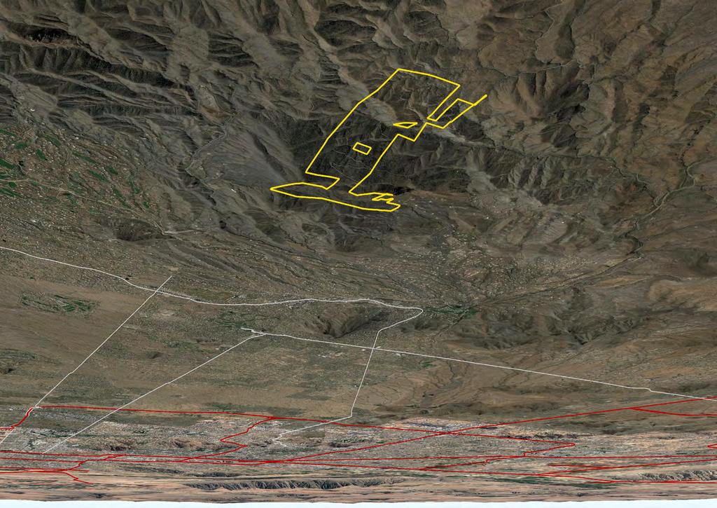 OBLIQUE MAP Scottsdale Phoenix Scottsdale Airpark AB101 Scottsdale Rd Cave