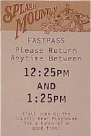 time and avoid a line Guests can choose
