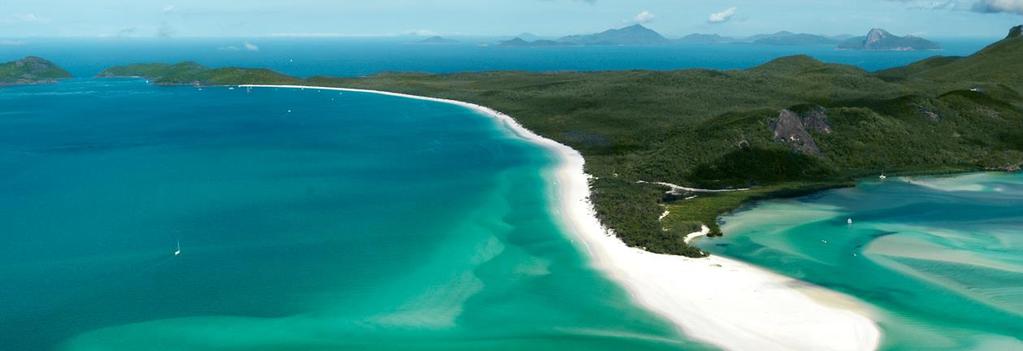 Whitehaven Beach by Helicopter No trip to the Whitsundays would be complete without a visit to Whitehaven Beach to witness the whitest sand in the world, and what better way to experience it than