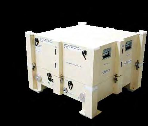 Designed in collaboration with aerospace companies, our containers are manufactured to meet standards,